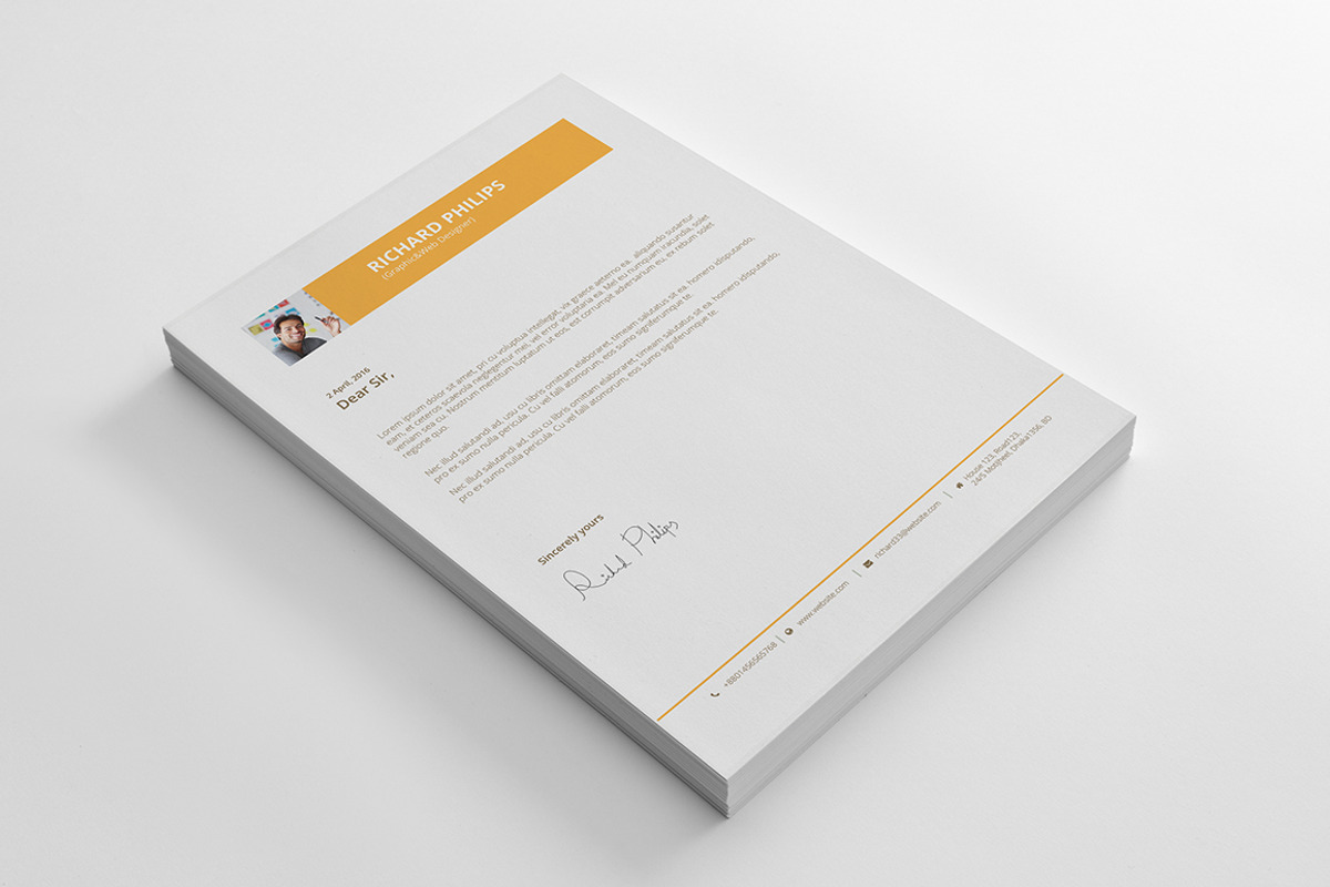 Resume, a Resume Template by art_ample (Photo 3 of 4)