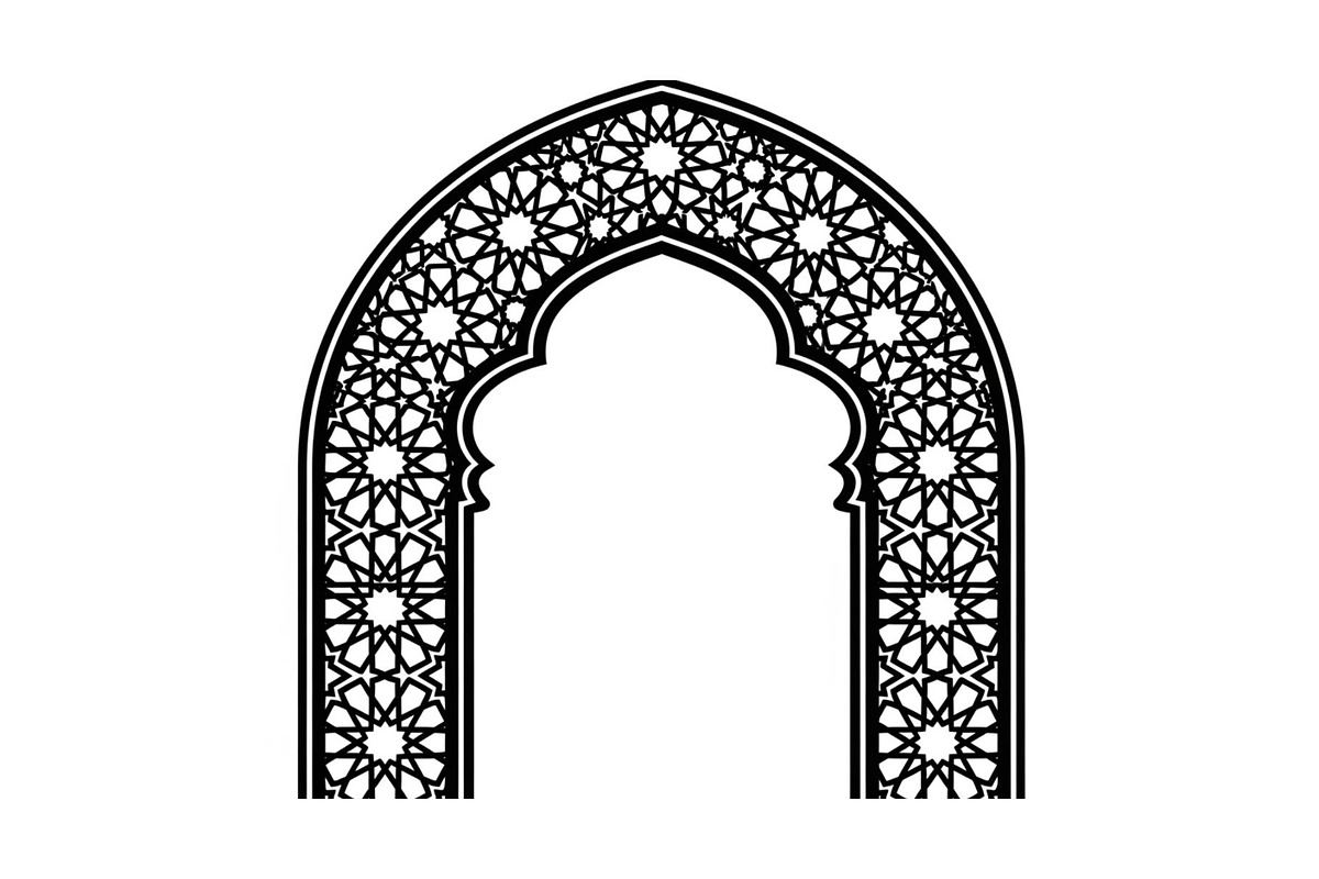 Islamic Arch Window Vector Bundle, an Illustration by yasushie (Photo 4 of 51)