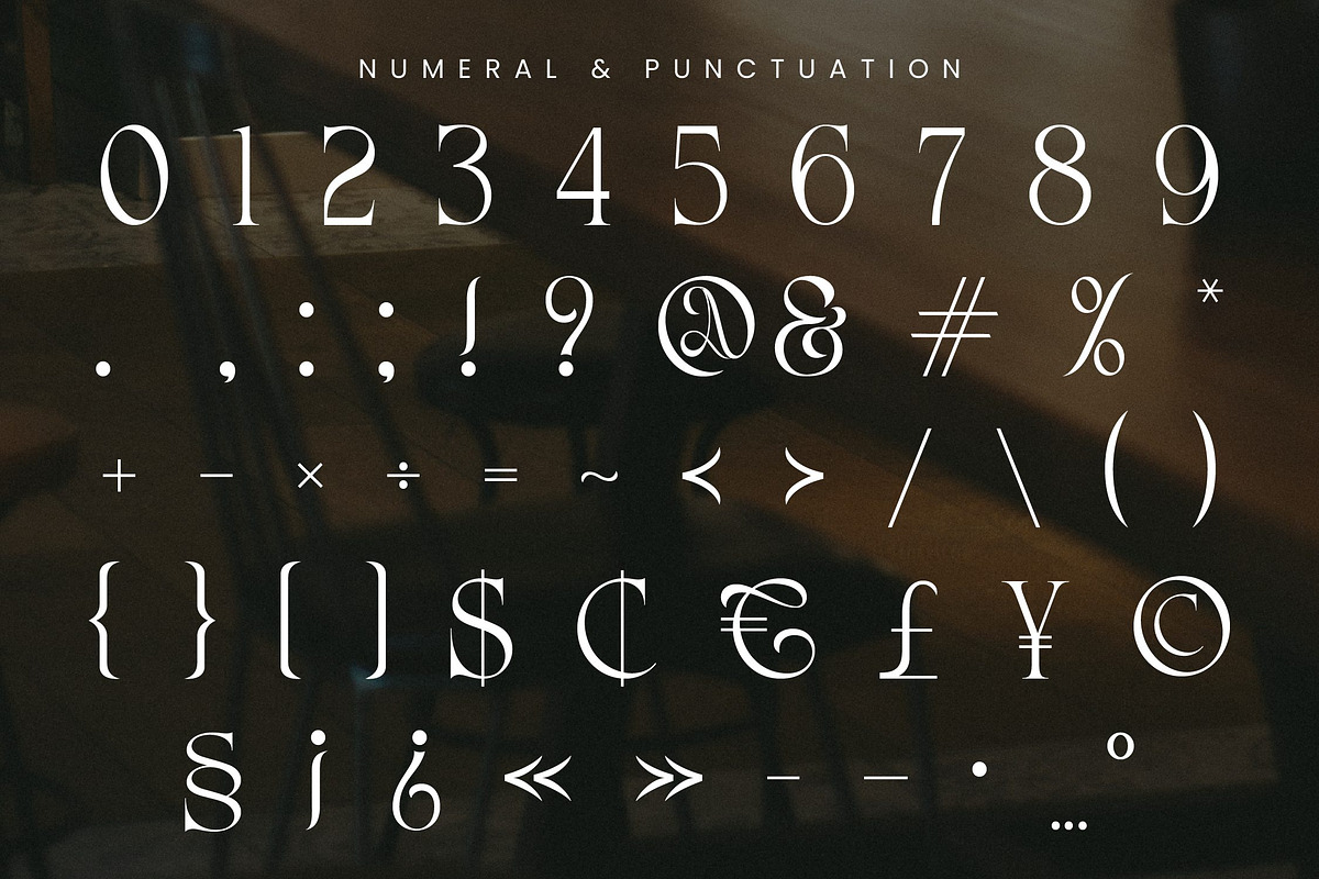 Horia Garden - Luxury Food Fonts, a Serif Font by Randi Irvan | Rvandtype (Photo 11 of 12)