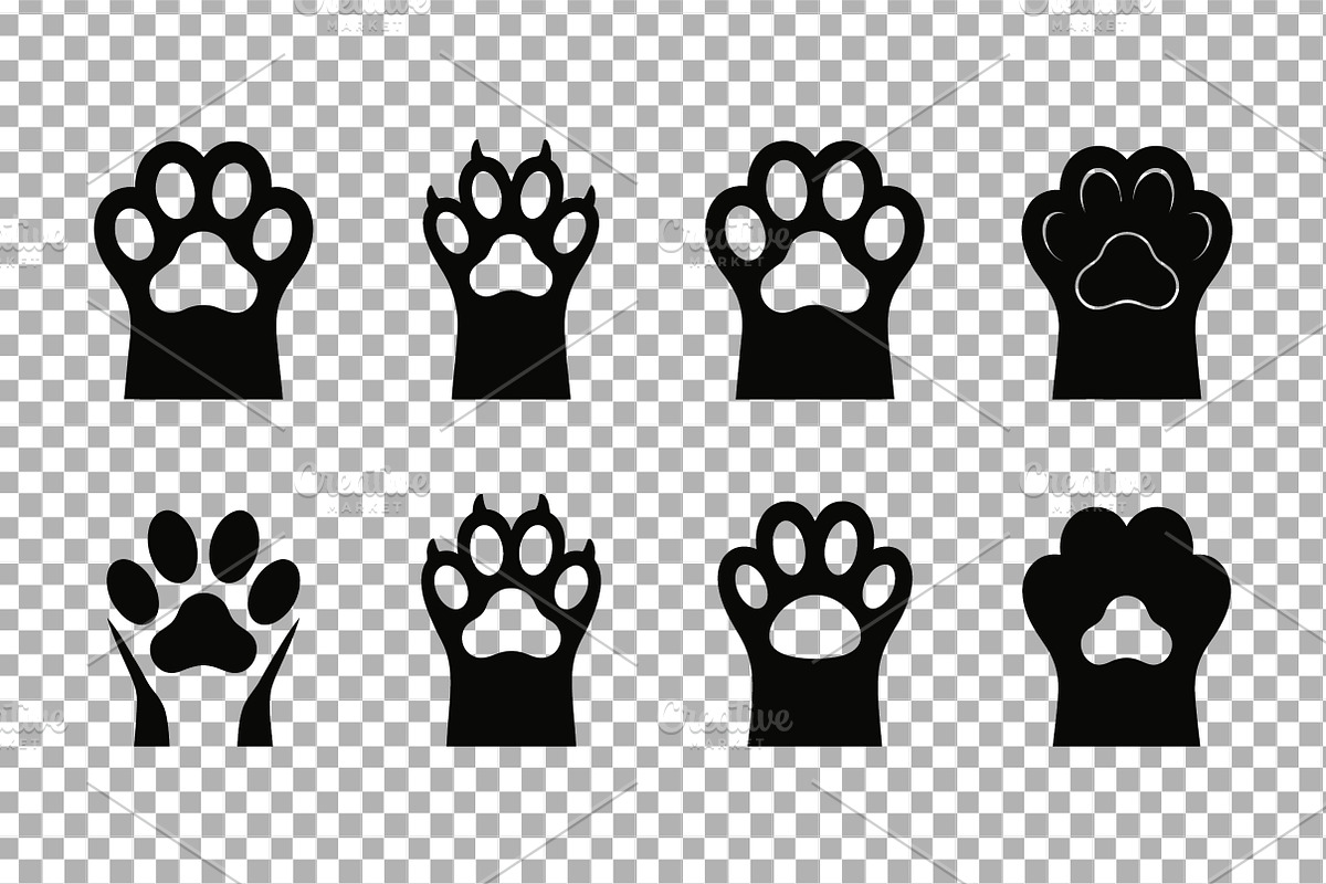 Monster Claw Silhouette Set, an Object Graphic by Artonix (Photo 3 of 3)