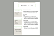 Minimal Resume Design | Cover Letter, a Resume Template by Scribbled Napkin Design (Thumbnail 4 of 4)