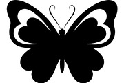 Elegant Butterfly Silhouette, an Object Graphic by Designer_Momina (Thumbnail 5 of 20)