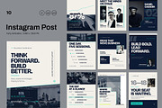 Business Conference Instagram Post, a Social Media Template by Pitchlook.Studio (Thumbnail 1 of 3)