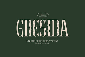 Gresida - Elegant Serif Fonts