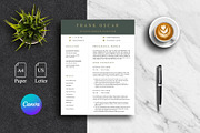 Modern Executive CV Template | Canva, a Resume Template by Lux Resume (Thumbnail 1 of 7)