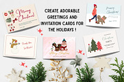 Cozy Christmas Aesthetic Bundle, an Illustration by Sabadesignz (Thumbnail 2 of 8)