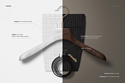 Men’s Fashion Business Card Mockup, a Bottom Mockup by Creatsy (Thumbnail 3 of 5)