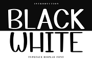 Black White, a Script Font by InermediaSTUDIO (Thumbnail 1 of 8)
