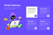 Animated Digital Product UX, a Technology Illustration by Creative Stall (Thumbnail 2 of 4)