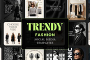 Fashion Instagram Templates, a Social Media Template by Arslan (Thumbnail 1 of 8)