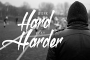 Roastink script rough brush font, a Script Font by SemutHitam Creative (Thumbnail 3 of 13)
