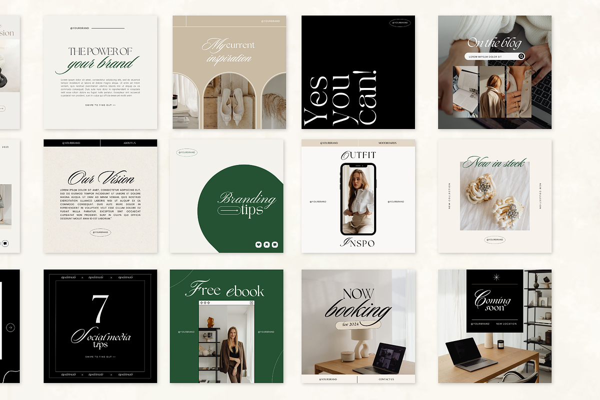 Business Social Media Canva Templates preview 3