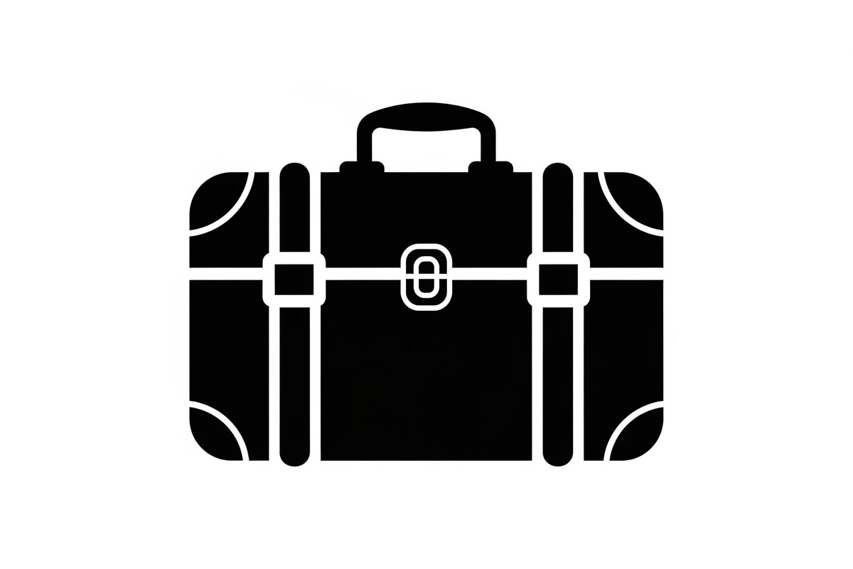 Vintage Suitcase Silhouette Bundle, an Illustration by Artivon (Photo 20 of 51)