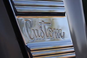 Chrome Custom Truck Badge