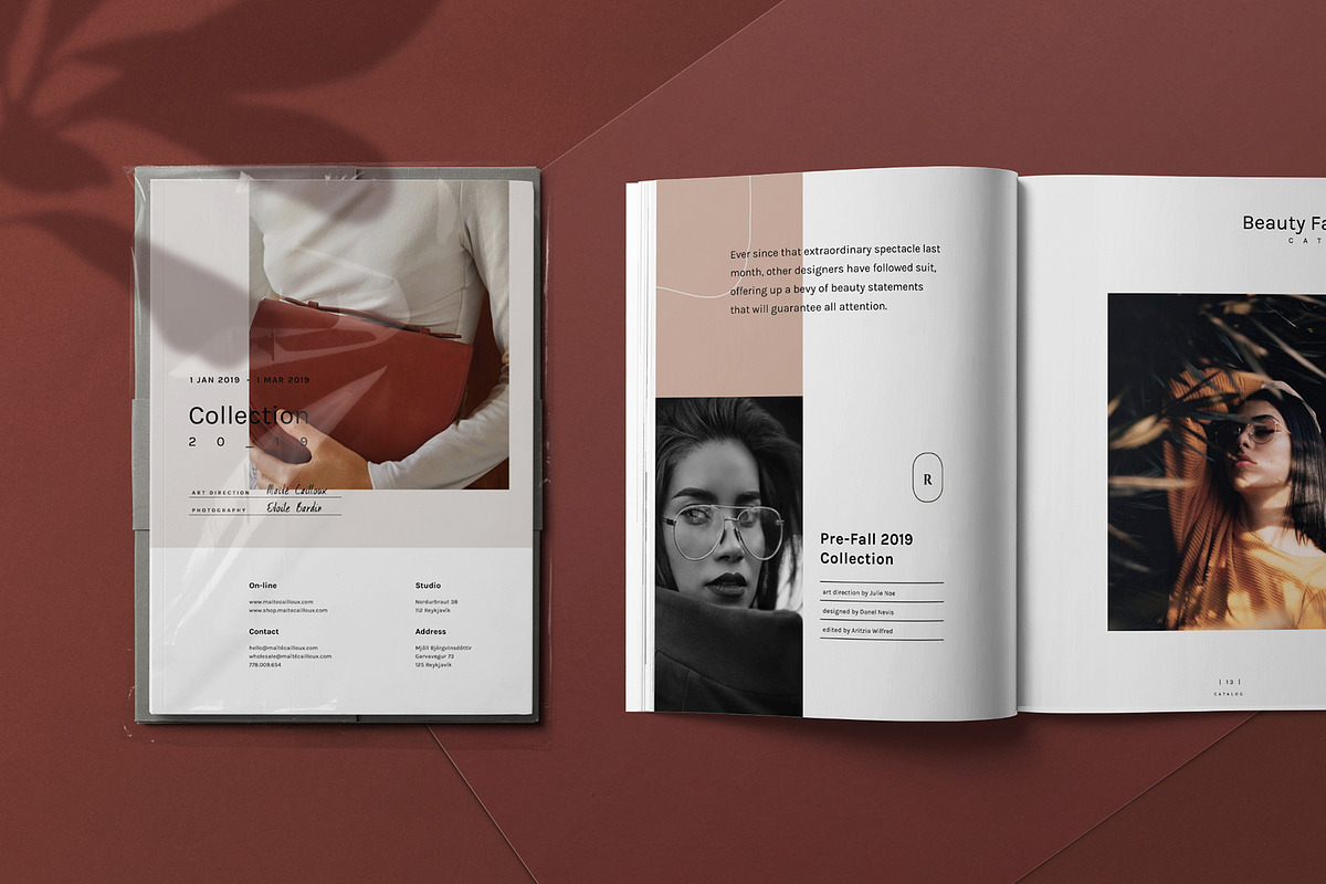 Lookbook & Portfolio • Maïté, a Brochure Template by Nonola (Photo 2 of 8)