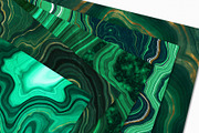 10 Malachite & Gold Mineral Textures, a Texture Graphic by CatJello Graphics (Thumbnail 8 of 21)