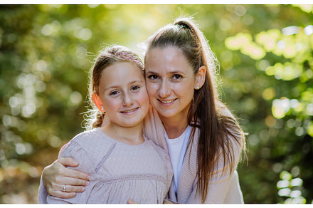 Portrait of mother with her daughter, a Nature Photo by HalfPoint