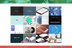 Jojka - Portfolio Web Design - PSD