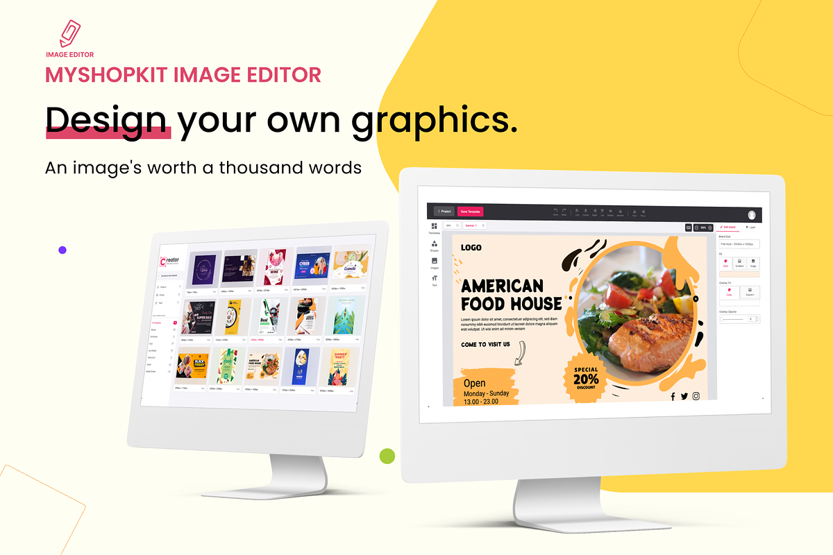 MyShopKit Design Wizard WordPress, a WordPress Template by myshopkit (Photo 1 of 5)
