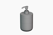 Soap Pump Bottle 3D Model, an Object 3D Model by Akebareee (Thumbnail 3 of 3)
