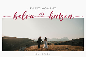 Love Story - A Lovely Script Font