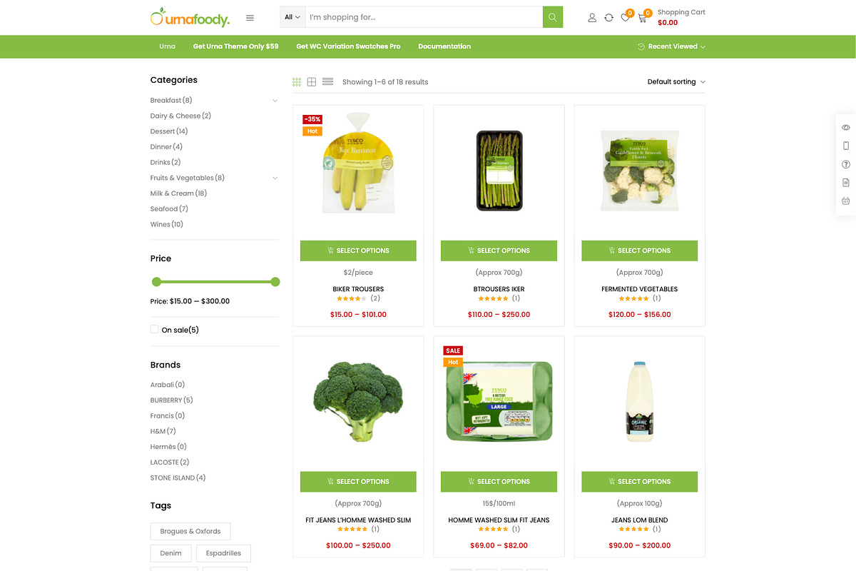 All-in-one WooCommerce WP Theme, a WordPress Template by UInstrument (Photo 2 of 8)