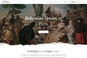 Artistique - HTML Template