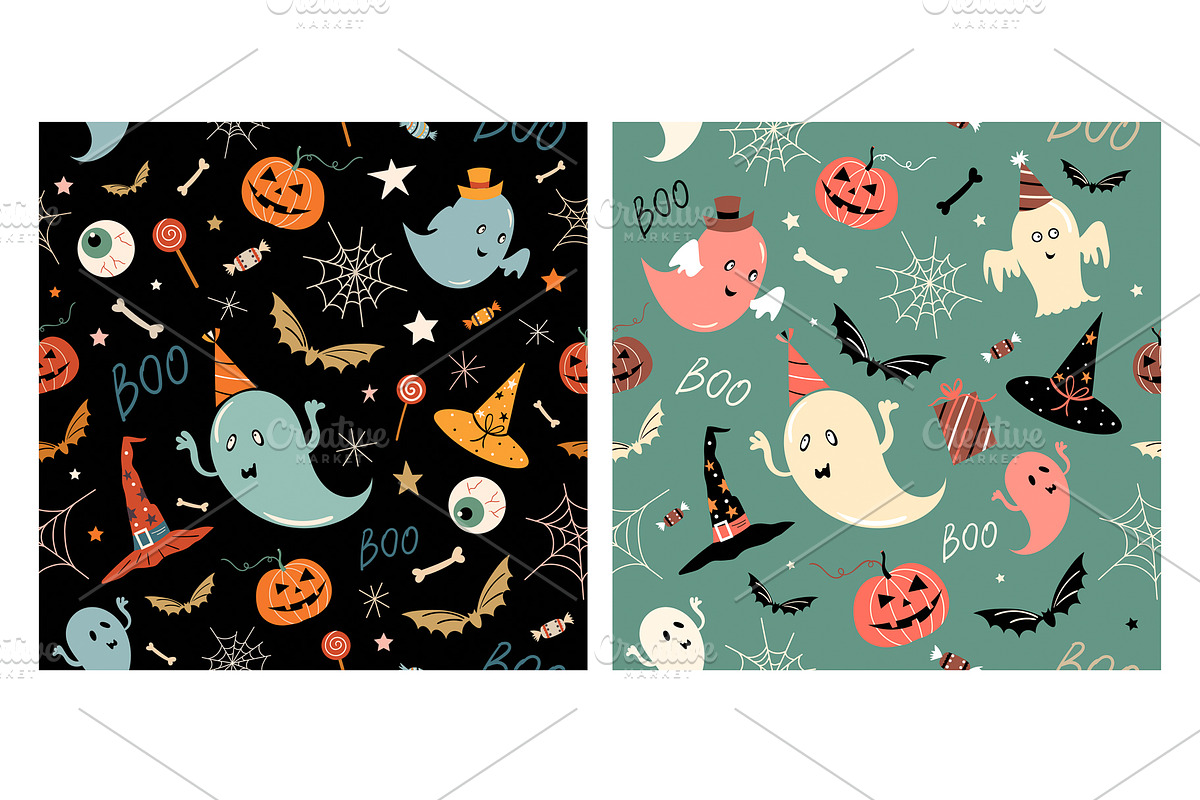 Halloween elements collection, a Decorative Illustration by Letto studio (Photo 3 of 3)