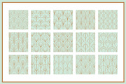 Fish Scale Art Deco Patterns, a Pattern Graphic by Firowerk (Thumbnail 11 of 11)