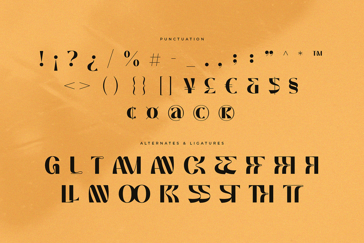 Mondy – Modern Display Typeface, a Sans Serif Font by Krismagraph (Photo 10 of 10)