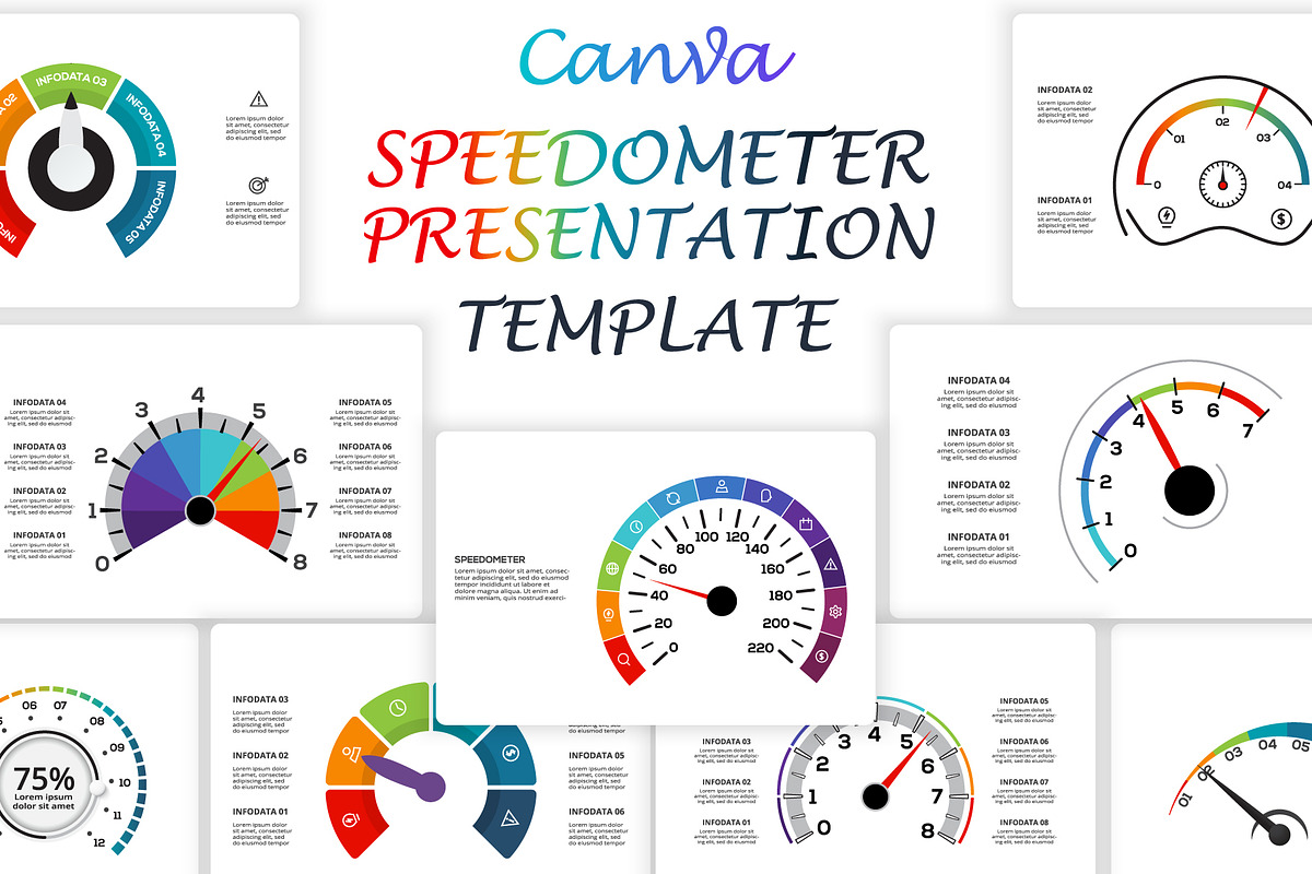 Mega Set Canva Presentation Template, a Presentation Template by Infographics project (Photo 23 of 30)