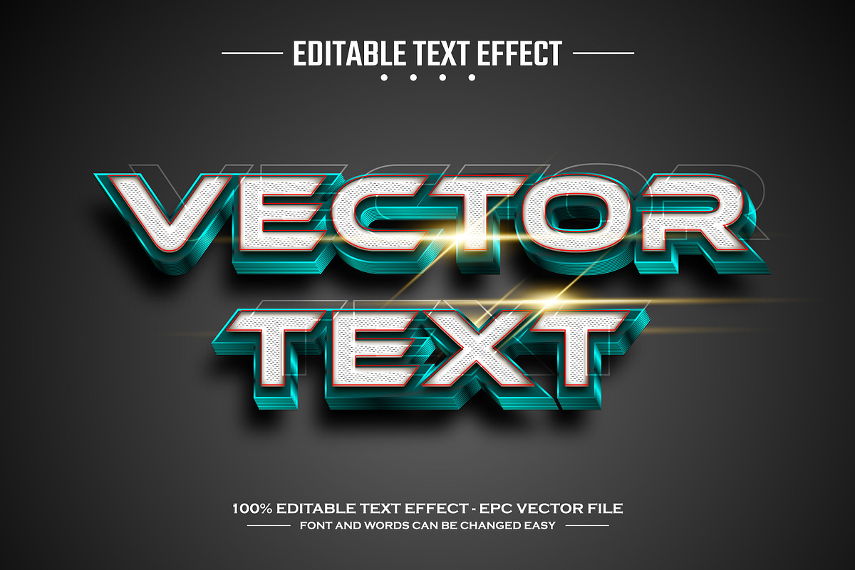 Soldier 3D editable text effect