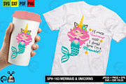 Mermaids and Unicorns SPH-183, an Illustration by AMBillustrations (Thumbnail 1 of 4)