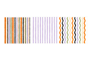 Halloween Striped Background, a Seasonal Illustration by CreationArt (Thumbnail 4 of 4)