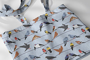 Birds sit on wires seamless patterns, a Pattern Graphic by Good Studio (Thumbnail 7 of 7)