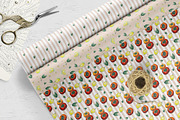 Watercolor Citrus Seamless Patterns, a Pattern Graphic by Oksana Dovhopol Art (Thumbnail 12 of 12)