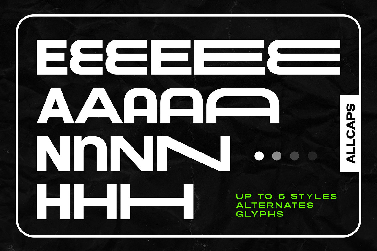 Molend - Futuristic Sans, a Sans Serif Font by Arterfak Project (Photo 10 of 12)