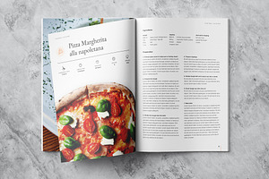 Minimalist Cookbook Template