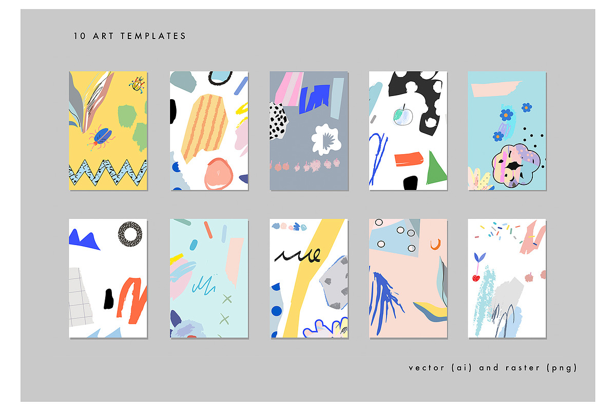 Abstract Summer, a Decorative Illustration by Lera Efremova (Photo 4 of 5)