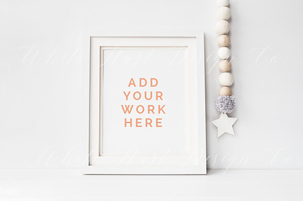 Nursery frame mockup - 8x10"