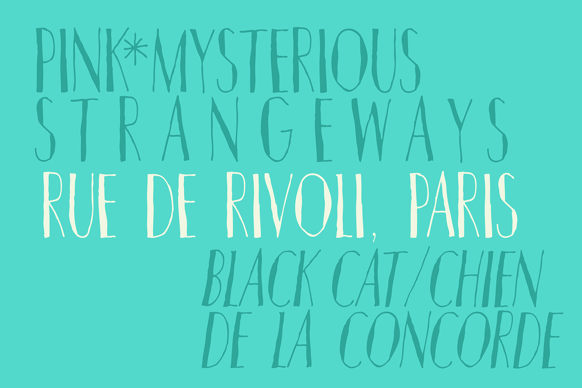 TOMO Dora, a Sans Serif Font by TOMO Fonts (Photo 9 of 13)