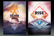 Prismatics - Geometric Poster Series, a Poster Template by styleWish (Thumbnail 3 of 8)