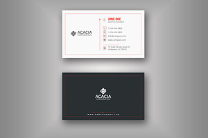 B6 Business Card