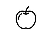 Apple Fruit Vector Icon Bundle, an Illustration by musafir_fashion (Thumbnail 40 of 49)