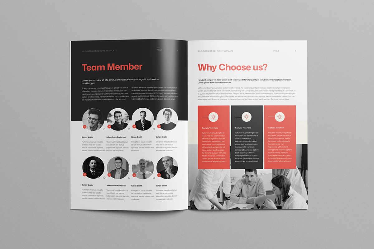 Business Brochure Template | Word, a Brochure Template by HiveArts (Photo 4 of 9)