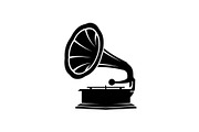 Vintage Gramophone Music Silhouette, a Graphic by Designer_Momina (Thumbnail 5 of 14)