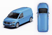 LWB Micro Camper Van Mockup Set, a Product Mockup by Halal Graphic Studio (Thumbnail 12 of 15)