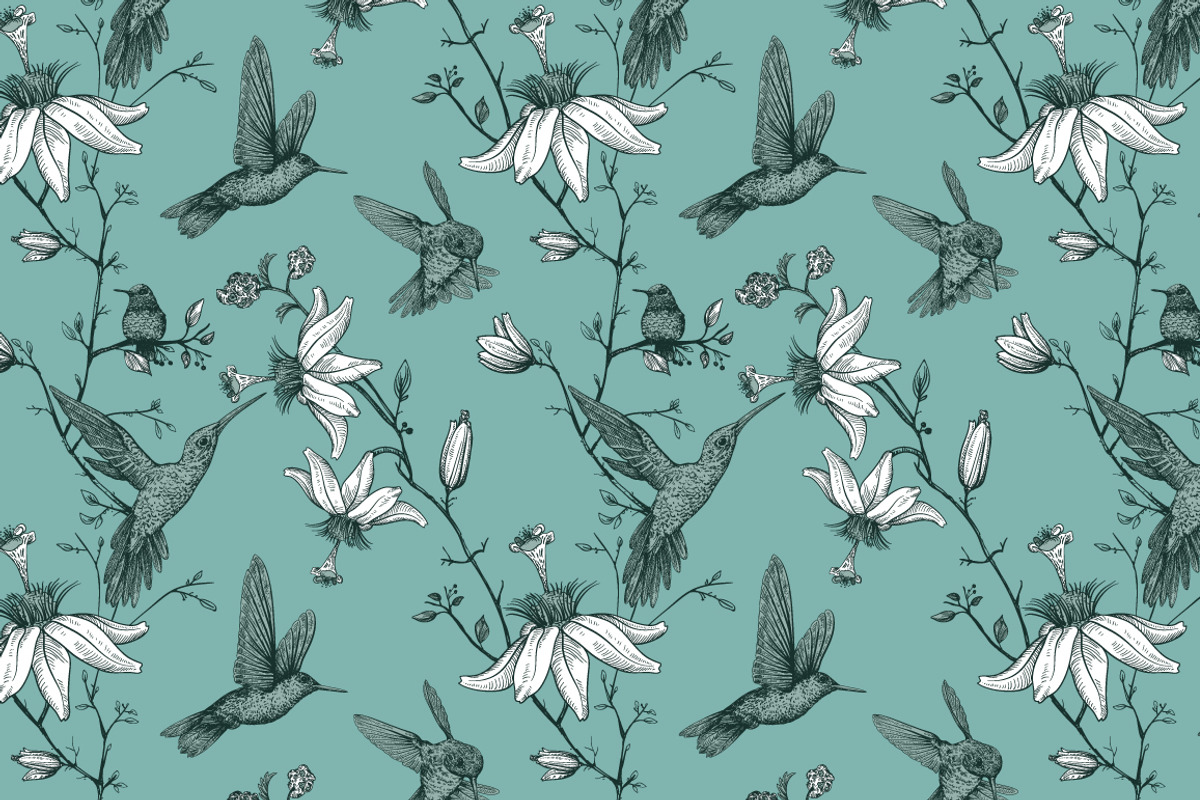 7 Blossom Patterns, a Pattern Graphic by Sunny_Lion (Photo 6 of 8)
