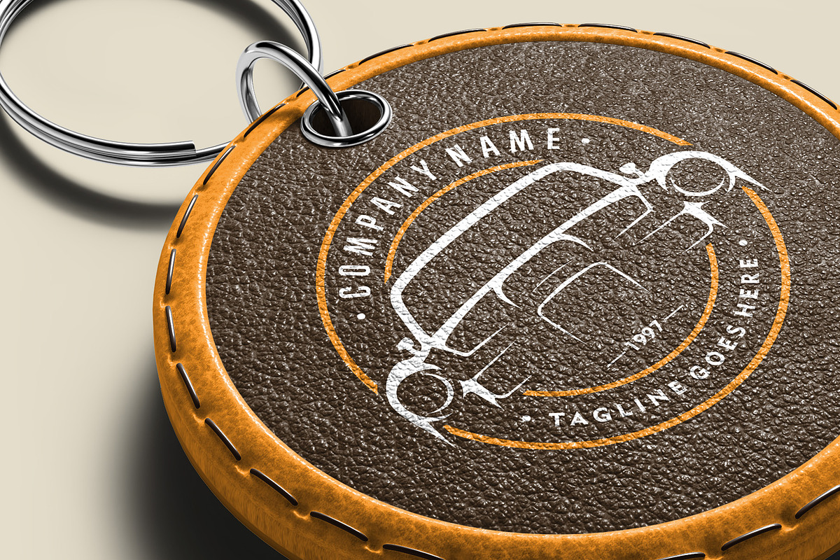 Keychain Mockup - 12 Views, a Merchandise Mockup by Illusiongraphic (Photo 22 of 26)