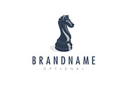 Chess Knight Custom Logo, a Branding & Logo Template by ARTE MIGUEL (Thumbnail 1 of 3)